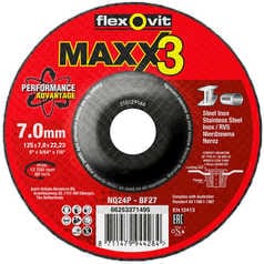 Flexovit Maxx3 NQ24Q Grinding Wheels