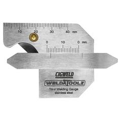 WeldaToolz Tri-V Stainless steel NAKA Style welding gauge WeldaToolz Tri-V Stainless steel NAKA Style welding gauge