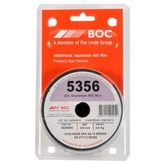 BOC 5356 Aluminium MIG Wire: 0.5kg Spool