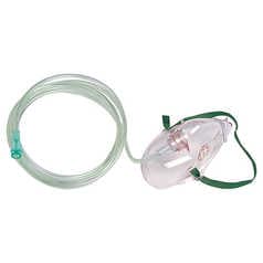 Mask Oxygen complete with tubing - Adult