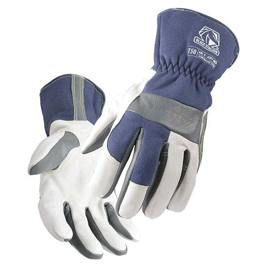Black Stallion Snug Fit Goatskin TIG Welding Gloves Extra Large BOC Gas