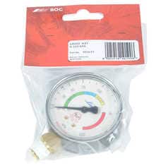 BOC Acetylene Gauge: 0-220 kPa