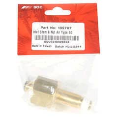 BOC Inlet Stem and Nut for Air Regulators