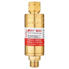 BOC High Flow Regulator End Fuel Gas Flashback Arrestor