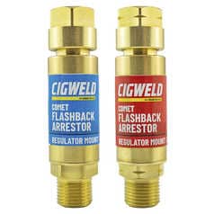 CIGWELD Comet Flashback Arrestor – Oxy-Fuel Set – Regulator End