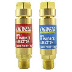 CIGWELD Comet Flashback Arrestor – Oxy-Fuel Set – Torch End - Mid Flow