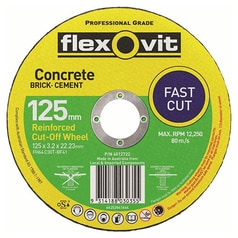 Flexovit FH3714 DRY Flat Masonry Cutting Disc