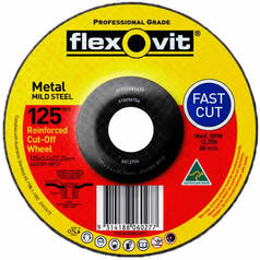 Flexovit A24/30T-BF42 General Purpose Metal Cutting Disc