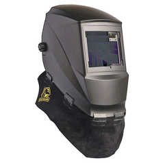 Black Stallion Split Cowhide Leather Helmet Bib