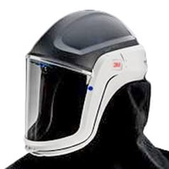 3M Versaflo M-407 Faceshield Safety Helmet Coated Visor