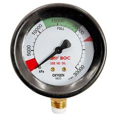 8000 Series Oxy Reg High Pressure Gauge 30000kPa 50mm