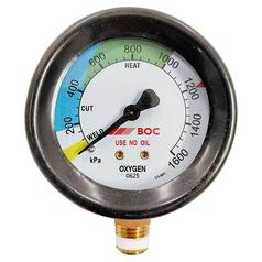 8000 Series Oxy Reg Low Pressure Gauge 1600kPa 50mm