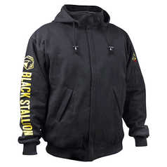 Black Stallion Fire Retardant Hooded Jacket