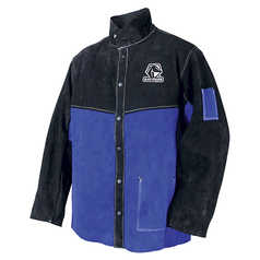 Black Stallion Split Cowhide Leather Welding Jacket