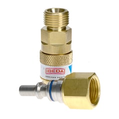 Ibeda Oxygen Quick Action Coupler