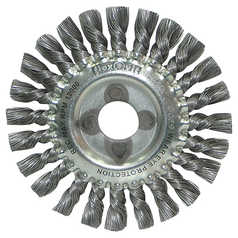 Flexovit Metal And Mild Steel Twist Knot Wire Brush - Angle Grinders