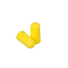 Ear Hearing Protection 312 Uncorded Earplugs Poly Bag, Regular Size