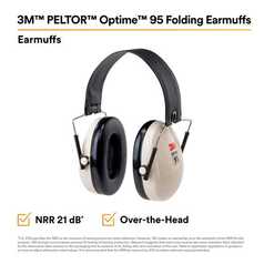 PELTOR™ Optime™ 95 Folding Earmuffs H6F/V, Over-the-Head