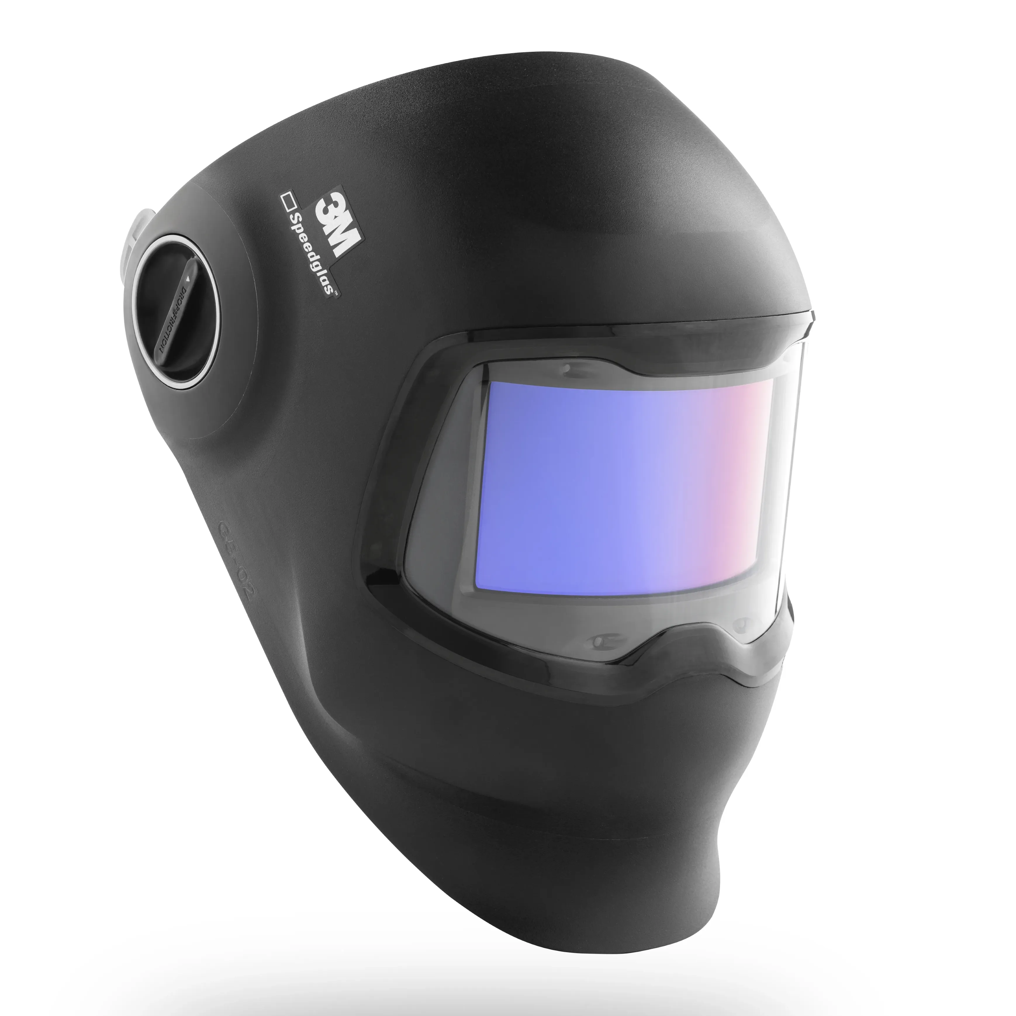 3M™ Speedglas™ G5-02 Welding Helmet 08-0100-50iC, with Curved G5-02 ADF, Headband, Cleaning Wipe, and Bag