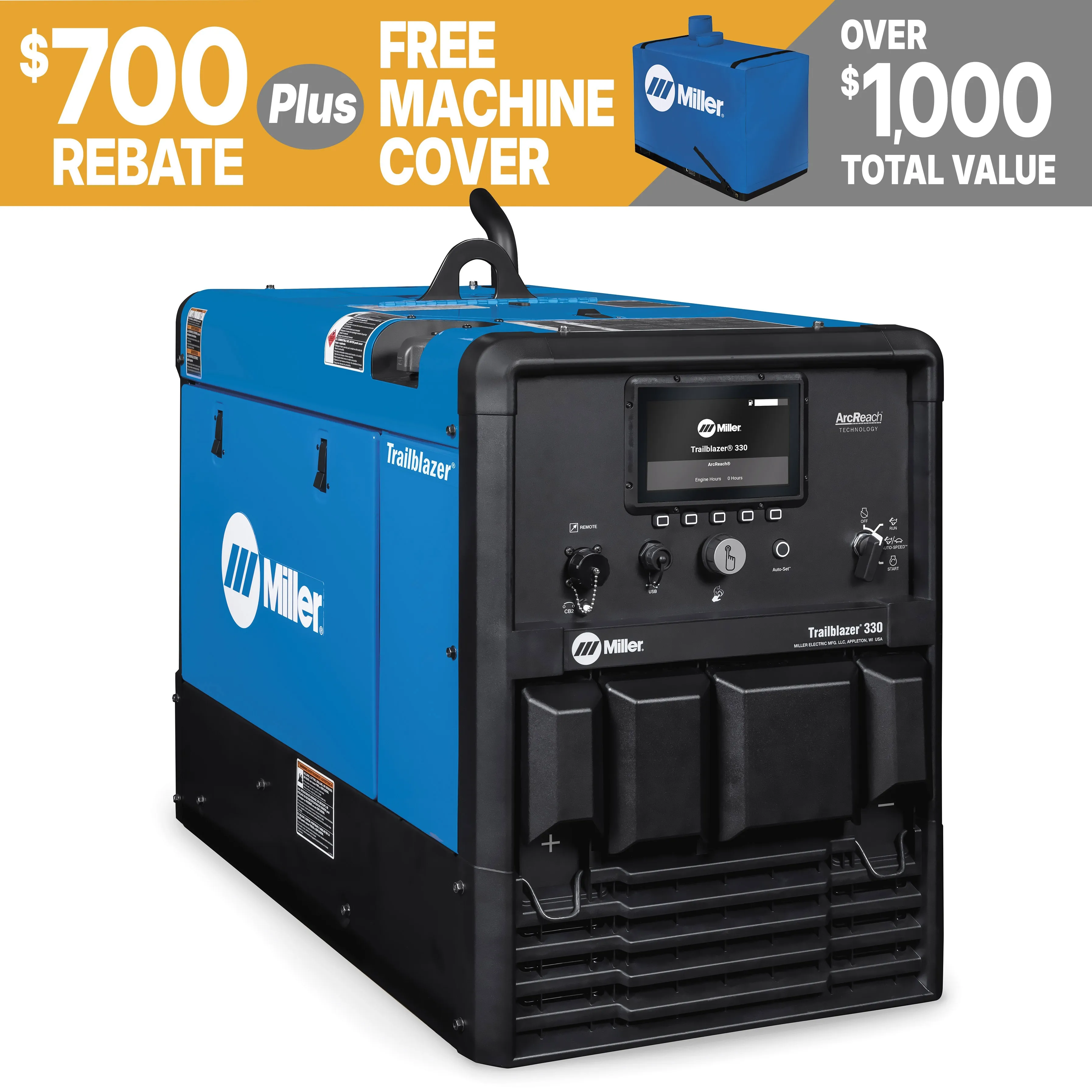 Miller® Trailblazer® 330 EFI Kohler Engine