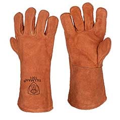 ProStar™ Split Cowhide Stick Welding Glove, Russet