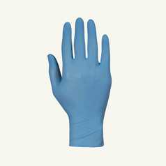 KeepKleen® RDCNPF Blue Powder-Free Disposable Nitrile Gloves