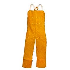 Tillman® 4336 Bourbon Brown Cowhide Split Leg Bib Apron