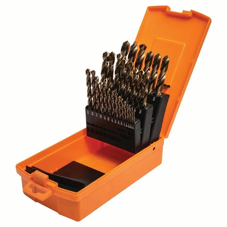 Drill Bit Set SST Jobber's length 118° quick shank, fractional (C)