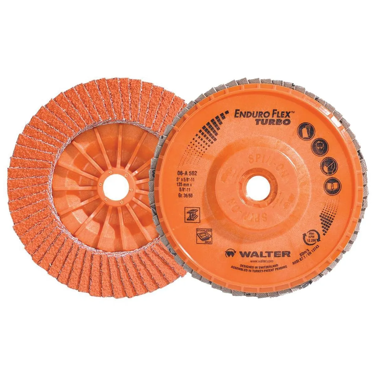 Walter ENDURO-FLEX Turbo™ 06-A T27S Flap Disc