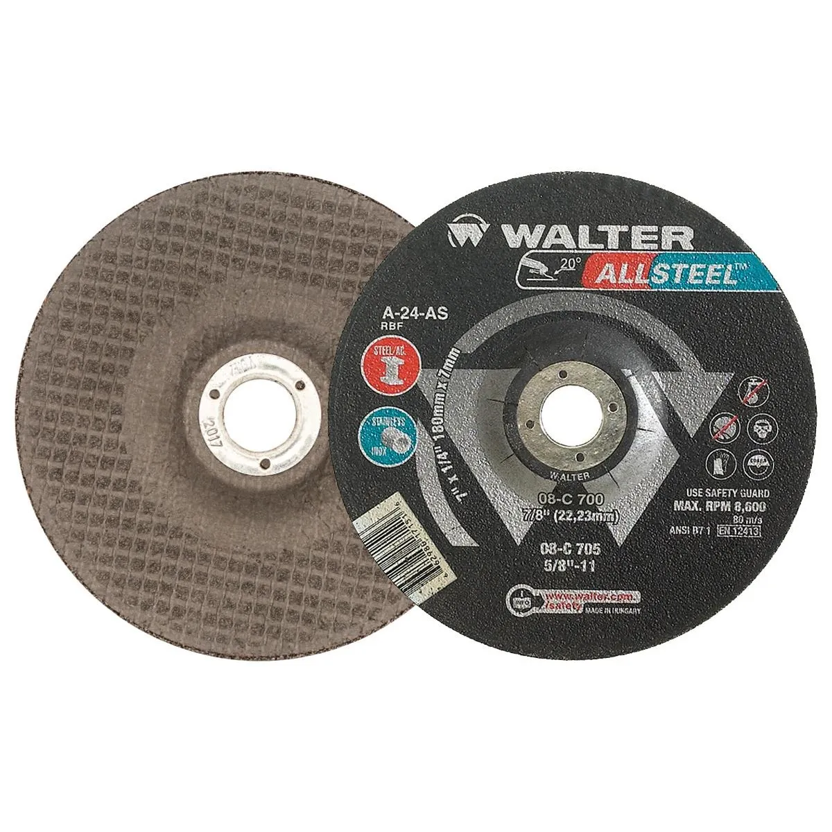 Walter Allsteel™ A-30 Grinding Wheel