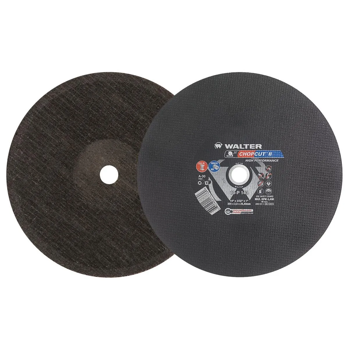 Walter Chopcut Ii Chop Saw Cut-Off Wheels