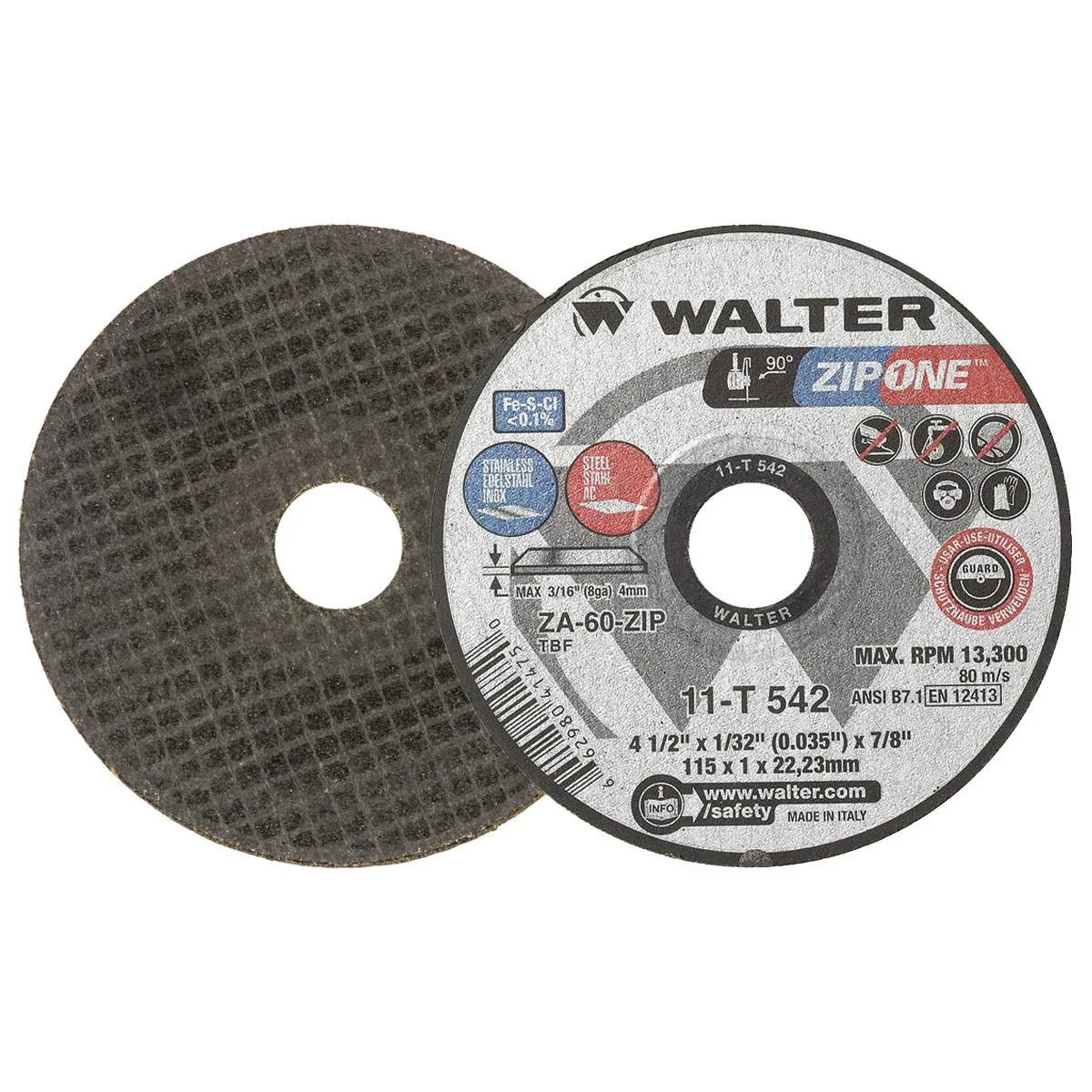 Walter Zip One™ T1 Cut-Off Disc