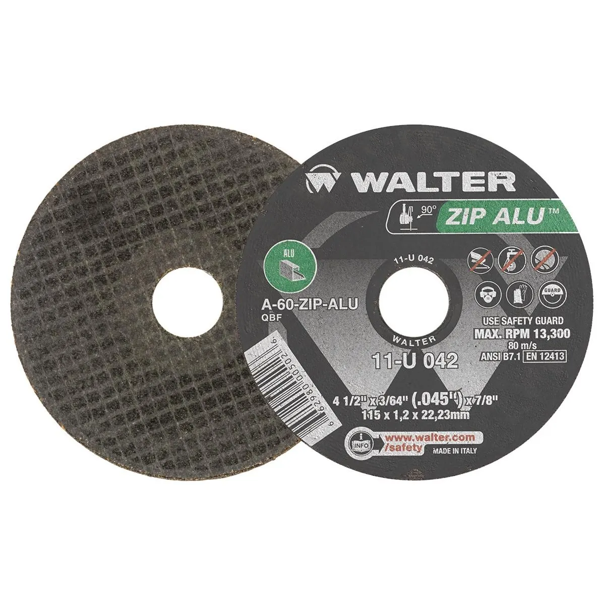 Walter Zip Alu™ T1 Cut-Off Disc