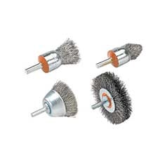 Walter Mounted Brush Knot-twisted Wires Wheel