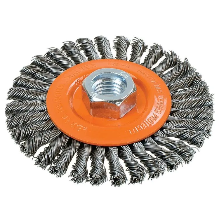 Walter Stringer Bead Knot-twisted Wire Wheel Brush
