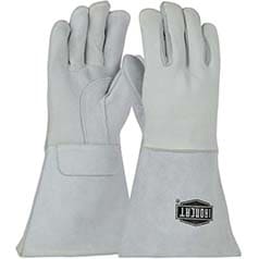 Ironcat® 9061 Ironcat Top Grain Elkskin Leather Welder's Glove with Cotton Foam Liner and Kevlar Stitching