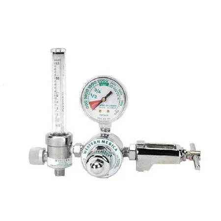 Single Stage Flowmeter Regulator with CGA-870 Yoke Inlet