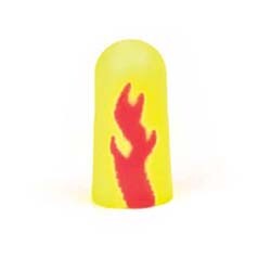 Taille régulière du sac poly non enregistré 312 E-A-Rsoft™ Yellow Neon Blasts™