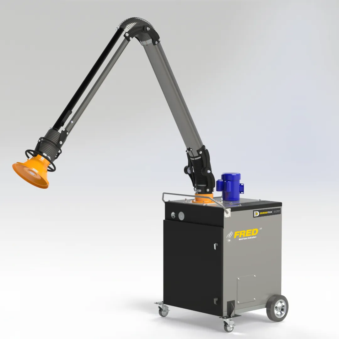 Aspirateur de fumées de soudage autonettoyant Diversitech FRED Sr.