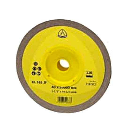 Klingspor KL381J Tissu Abrasif 150 Mm - Grain Et Longueur Au Choix (ex. P100, 30m) Pour Métal Et Bois