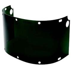 Green Shade 5 Propionate Écran facial à vue étendue Fibre-Metal® Honeywell