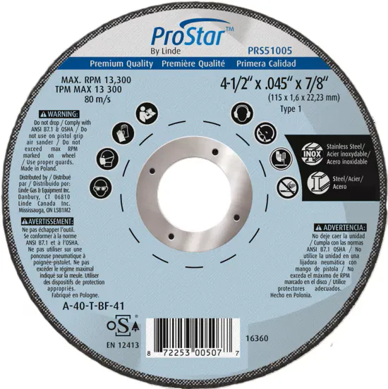 Prostar™  Disque de coupure