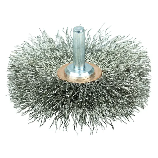 Prostar™  Brosse à roues métalliques sertie avec tige