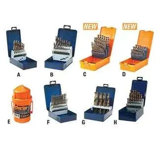 SST Foret de 118° de jobbers, Fractional