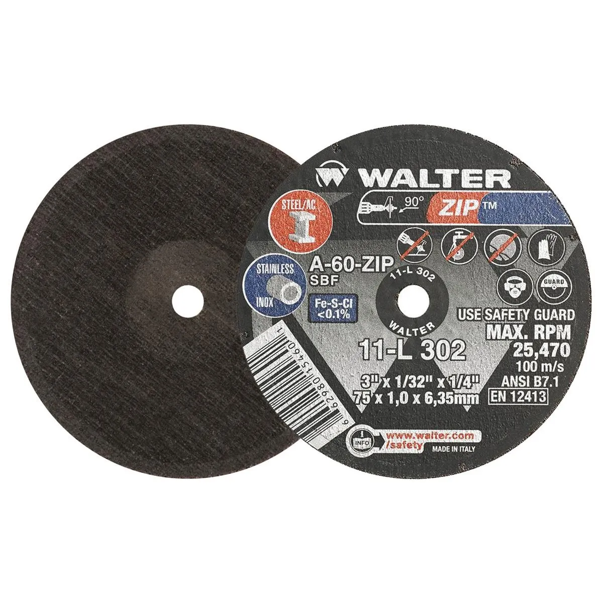 Walter Zip™ Disque de coupure T1