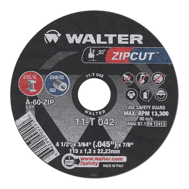 Disque à tronçonner T1 Zipcut™ Walter