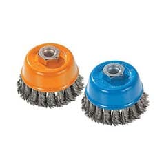 Walter  Brosse à gobelets en fil torsadé noeud