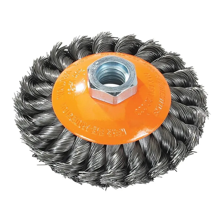 Walter  Knot Twisted Wire Soucoupe Cup Brush