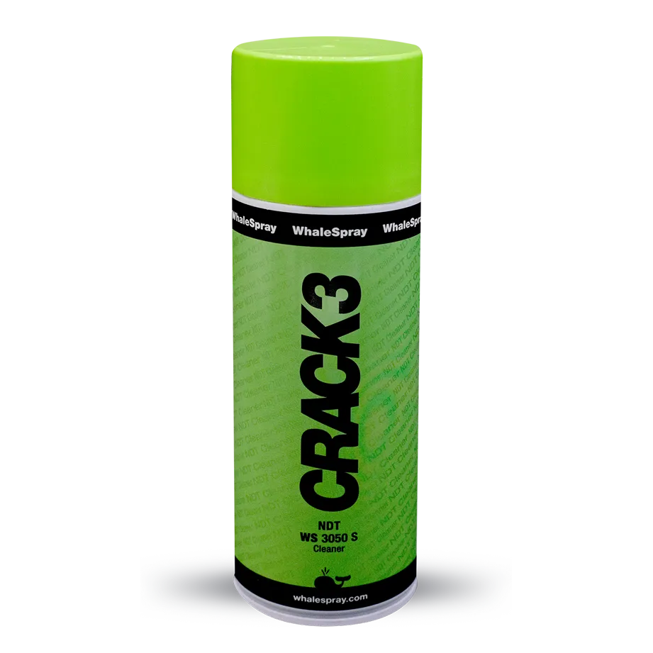 Spray nettoyant WhaleSpray Cleaner Crack 3 NDT Eliminator