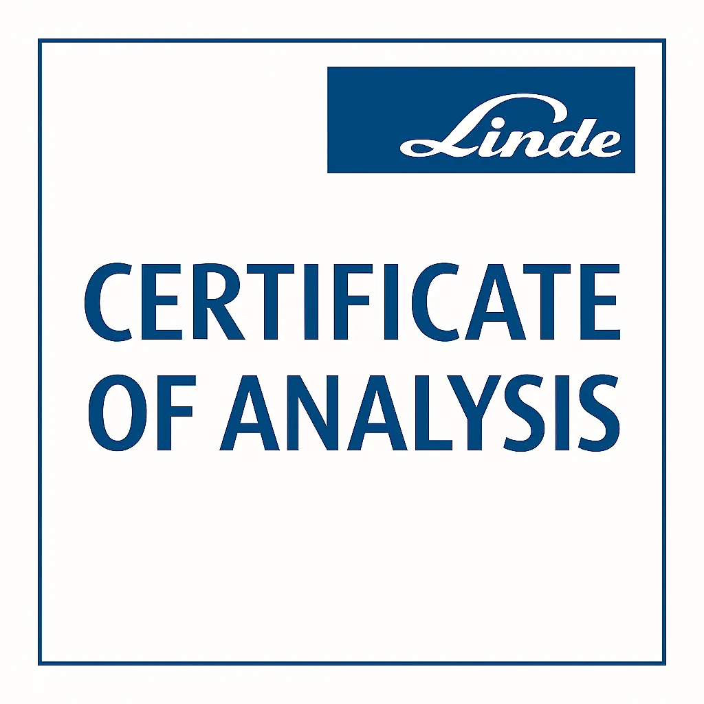 Certificat d’analyse